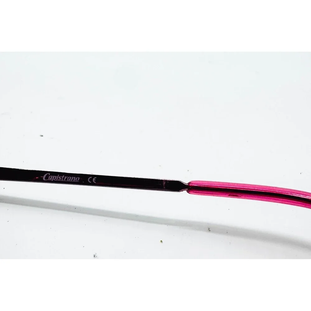 Capistrano Eyeglasses Frames Women Pink Metal C424 52-17-140 52mm